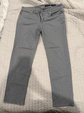 Bonobos light grey Italian Brushed 5-Pocket Pants 32x28 - Slim Taper